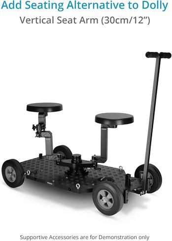 ذراع مقعد PROAIM عموديًا 30 سم/12 بوصة متوافق مع حامل Proaim الدوار والمقعد الدائري ودوللي المدخل. مصنوع من الألومنيوم قوي وموثوق. مع دبوس توصيل 25 مم (SA-287-02) in Kuwait