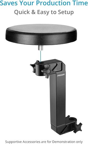 ذراع مقعد PROAIM عموديًا 30 سم/12 بوصة متوافق مع حامل Proaim الدوار والمقعد الدائري ودوللي المدخل. مصنوع من الألومنيوم قوي وموثوق. مع دبوس توصيل 25 مم (SA-287-02) in Kuwait