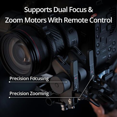 DJI RS 4 Pro, 3-Axis Gimbal Stabilizer for DSLR & Cinema Cameras Canon/Sony/Panasonic/Nikon/Fujifilm, 2nd-Gen Native Vertical Shooting, 4.5kg (10lbs) Payload, Dual Focus & Zoom Motors in Saudi Arabia