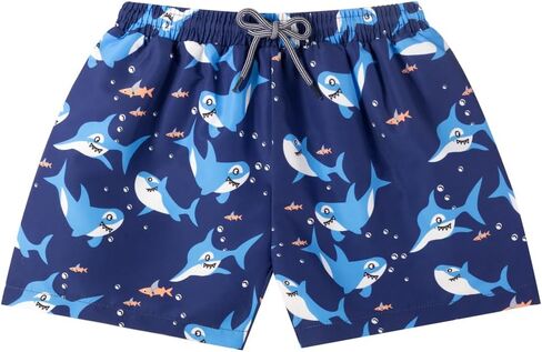 Baby Toddler Boys UPF 50+ Rashguard Set Swimsuit with Sun Hat Bathing Suit Swimwear for Beach Pool Sun Protection in Saudi Arabia