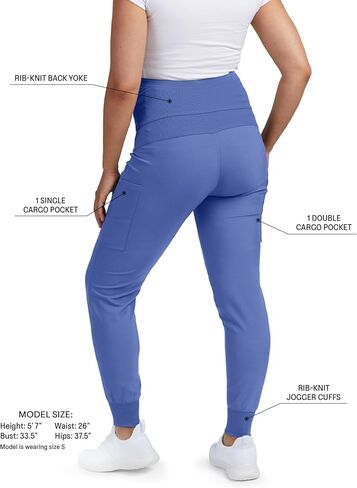 3-Pocket Over The Belly Maternity Jogger Pant for Women 9399 in Saudi Arabia