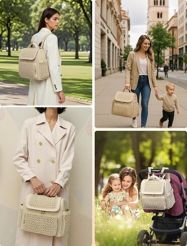 حقيبة حفاضات على ظهر حقيبة ، حقيبة أطفال مع وسادة تغيير ، حمل حقيبة حفاضات مقاومة للماء ، يجب أن تكون ضرورية حديثي الولادة ، هدايا استحمام الطفل الفاخرة للبنين والبنات ، الأسود in Kuwait