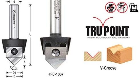 Amana Tool - 1/4" R Roundover/Rc-1050/1052 (RCK-473), Industrial Grade in Saudi Arabia