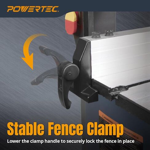 POWERTEC BS900RF Rip Fence for POWERTEC BS900 Wood Band Saw and Similar Band Saws with a Work Table Size of 11-1/8" to 11-13/16" in Saudi Arabia