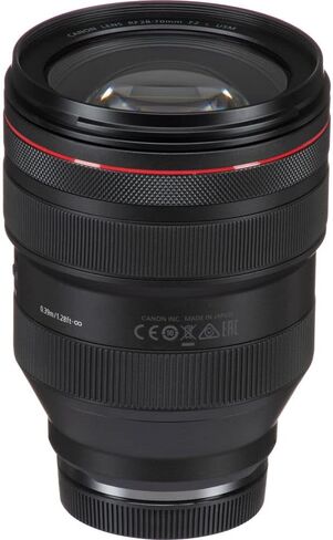 عدسة Canon RF 28-70mm f/2 L USM-تكبير قياسي فائق السرعة مع فتحة f/2 للصورة والزفاف والتصوير الفوتوغرافي المنخفض (2965C002) + بطاقة ذاكرة 64 جيجابايت in Kuwait