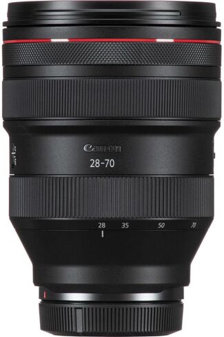 عدسة Canon RF 28-70mm f/2 L USM-تكبير قياسي فائق السرعة مع فتحة f/2 للصورة والزفاف والتصوير الفوتوغرافي المنخفض (2965C002) + بطاقة ذاكرة 64 جيجابايت in Kuwait