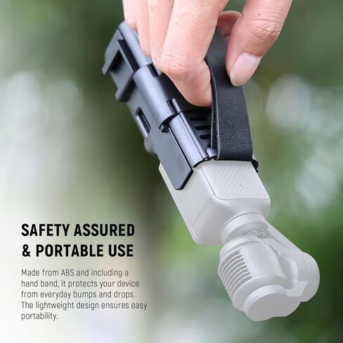 Neewer Basics حالة وقائية مع حزام يدوي ، متوافق مع DJI Osmo Pocket 3 ، Pocket 3 Creator Combo Accessories ، مقبض الامتداد ، إطار تمديد السكن ، الحذاء البارد ، منفذ C -CAT ، SD SLOT in Kuwait