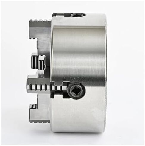 مخرطة مستقلة 4-JAW Chuck 125mm K72-125 مع أداة تصاعد 3 حفرة-مشاريع دقة للأعمال الخشبية ، وأعمال المعادن ، و DIY in Kuwait