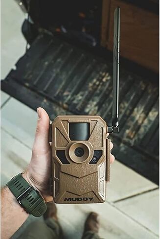 MUDDY Merge 3-Pack Cellular Trail Cameras – 26MP, LTE Dual SIM, Color Night Vision, App Control – Includes 3 Cameras for Ultimate Coverage, SD Cards, and Cleaning Cloth (3PK) in Kuwait