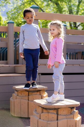monica + andy Baby Organic Long Sleeve Crewneck Tee in Saudi Arabia