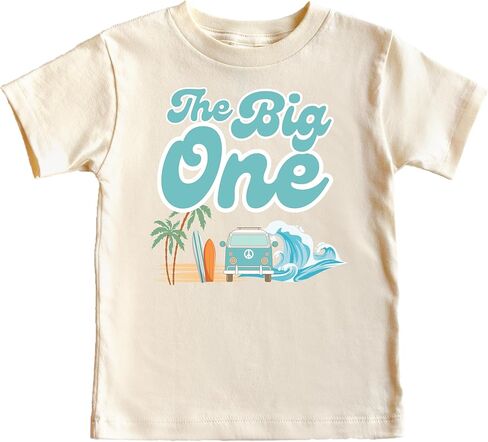 The Big One Surf Thief Matching Family Birthday Shirts for Boys & Girls ، Mama ، Daddy ، Sister ، Brother -Sold بشكل فردي in Kuwait