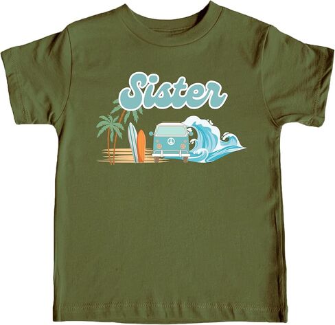 The Big One Surf Thief Matching Family Birthday Shirts for Boys & Girls ، Mama ، Daddy ، Sister ، Brother -Sold بشكل فردي in Kuwait