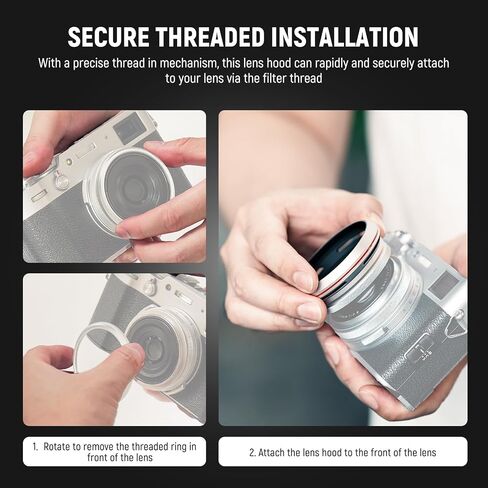 NEEWER X100V X100VI Thumb Grip & Shutter Button Cap Set, Ergonomic Thumb Holder with Shutter Release Button, Photography Accessories Compatible with Fujifilm X100V X100VI, Silver, CA114 in Saudi Arabia