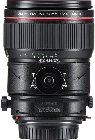Canon TS-E 90mm f/2.8L Macro Tilt-Shift Lens (2274C002) + Filter Kit + Backpack + 64GB Card + Card Reader + Flex Tripod + Memory Wallet + Cap Keeper + Cleaning Kit + Hand Strap + More (Renewed) in Saudi Arabia