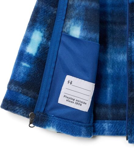 كولومبيا شباب Zing III Fleece ، Mountain Blue Omblur Tonal ، 3T in Saudi Arabia