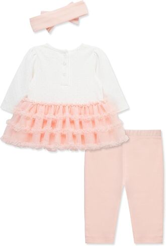 Little Me Clothes for Baby Girls' Tutu Shirt and Legging Set, 3 Months to 24 Months in Kuwait