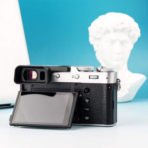 Soft Silicon Camera Viewfinder Eyecup Eyepiece Eyeshade for Fujifilm Fuji X100VI & X100V Eye Cup Protector (Hot Shoe Mount Installation) in Saudi Arabia