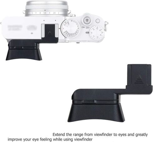 Soft Silicon Camera Viewfinder Eyecup Eyepiece Eyeshade for Fujifilm Fuji X100VI & X100V Eye Cup Protector (Hot Shoe Mount Installation) in Saudi Arabia