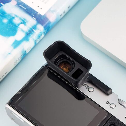 Soft Silicon Camera Viewfinder Eyecup Eyepiece Eyeshade for Fujifilm Fuji X100VI & X100V Eye Cup Protector (Hot Shoe Mount Installation) in Saudi Arabia