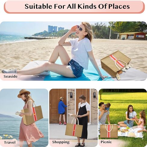 Hibala Woven Large Beach Bag Straw Bag Beach Tote Handmade Weaving Shoulder Bag Tassel Bag Handbag in Saudi Arabia