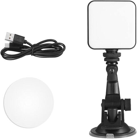 Video Live Stream Light 2500K-6500K 5W LED Lamp for Smartphone Tablet Laptop Notebook Mini Fill Light for Selfie Video in Saudi Arabia