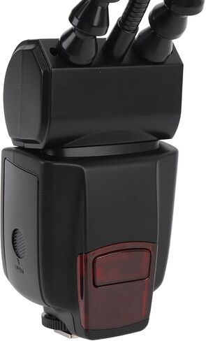Camera Macro Flash Light, 5600K Flexible 3 Head Camera Flash with LCD Screen 8-Level Brightness Control, Adjustable Arms, Portable Camera Macro Arm Light in Saudi Arabia