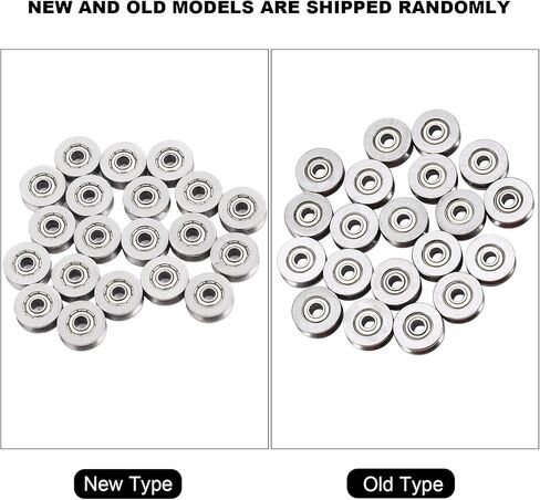 20pcs V623zz v Groove Ball v Groove Bearing ، V Groove Pulle Bulley Pulley for Rail Track System Linear Motion System 3x12x4mm in Kuwait
