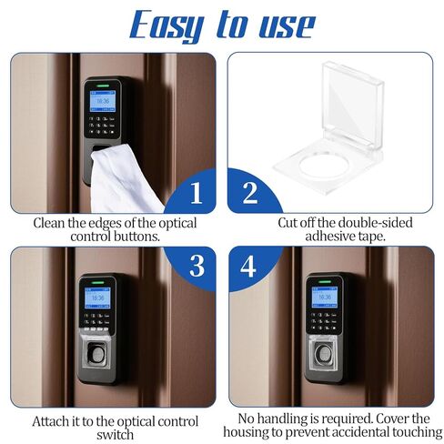 2Pcs Power Push Button Switch Cover, Dustproof Safety Waterproof Collision Resistant Power Push Button Switch Cover Protector for 28 * 34mm Mounting Hole Computer PC Desktop in Kuwait