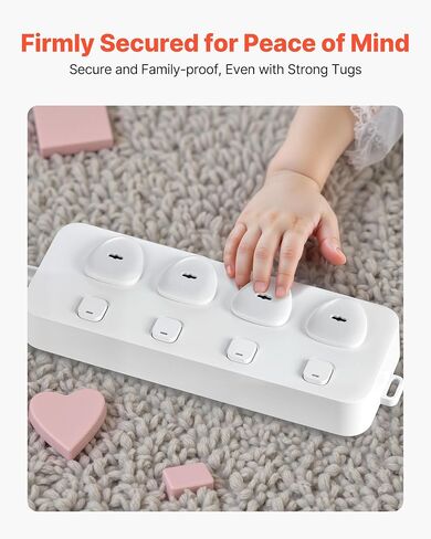 VEVOR Outlet Covers, 70 Pack, Plug Covers for Electrical Outlets, Secure Electric Socket Protector Caps with Shock Prevention, Easy Installation, Insulated ABS, for Home Wall Power Sockets, White in Saudi Arabia