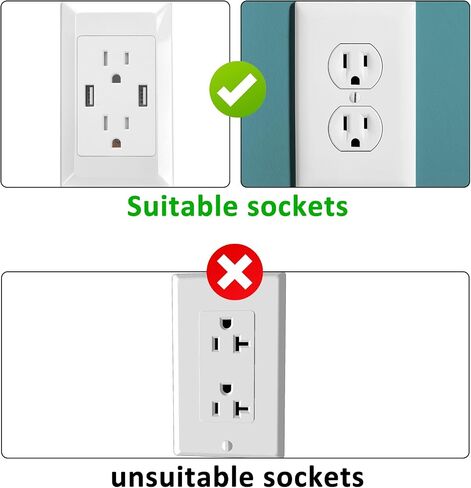 30 Pack Loose Outlet Plug Fix, Secure Plug Lock for Loose Wall Sockets Plastic Plugs Socket Secured Looses Socket Insert Easily Fix Looses Outlets, LooseOutlet Tightly Make Your LooseSocket Jack Snug in Saudi Arabia