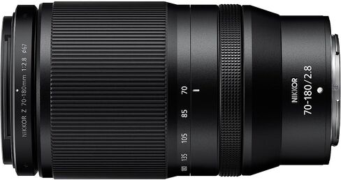 Nikon Nikkor Z 70-180mm f/2.8 Telephoto Zoom FX Lens for Z Mirrorless Cameras | Bokeh Portrait Sports Action Wildlife Macro Photography | حزمة مع Deco Gear Accessory Kit | الولايات المتحدة الأمريكية المعتمدة النموذج in Saudi Arabia
