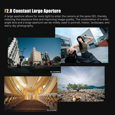 7artisans MF14mm F2.8 Full Frame Ultra Wide Angle 116° Large Aperture Prime Lens Compatible for Canon EOS-R Mount R1,R3,R5,R52,R6,R62,R8,R,RP,R7,R10,R50 Mirrorless Camera in Saudi Arabia
