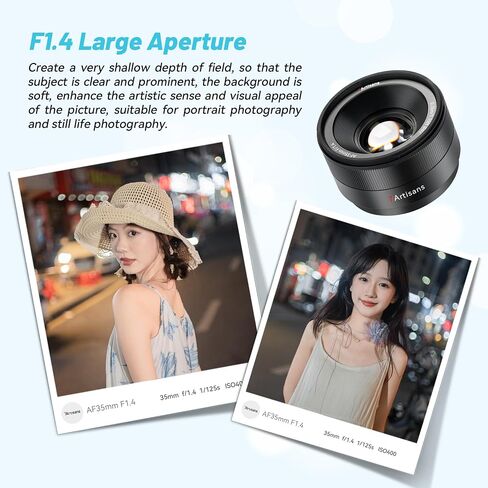 7-AutoSans Autofocus 35mm F1.4 APS-C ، فتحة فتحة كبيرة ، وعدسة تلقائية ، متوافقة مع Fujifilm FX Camera Fuji X-H/T/T30/S/E/A Series X-H2S X-E3 XPRO3 in Saudi Arabia