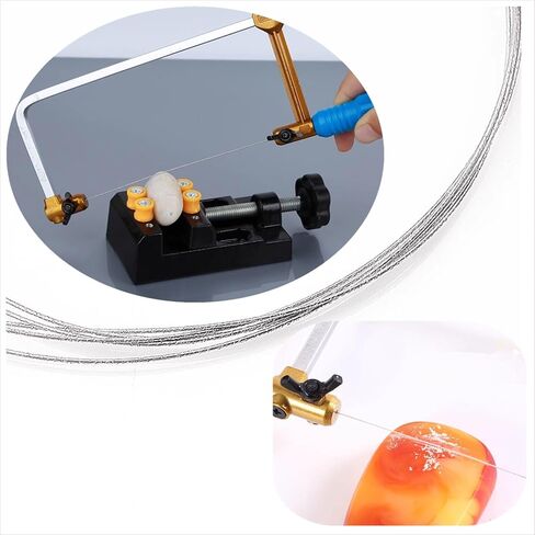 MIANDTOYA 0.45mm Diamond Wire 5M for Saw Hand Tool & Machine Cutting Jade Glass Metal Granite Marble Concrete Wood in Saudi Arabia