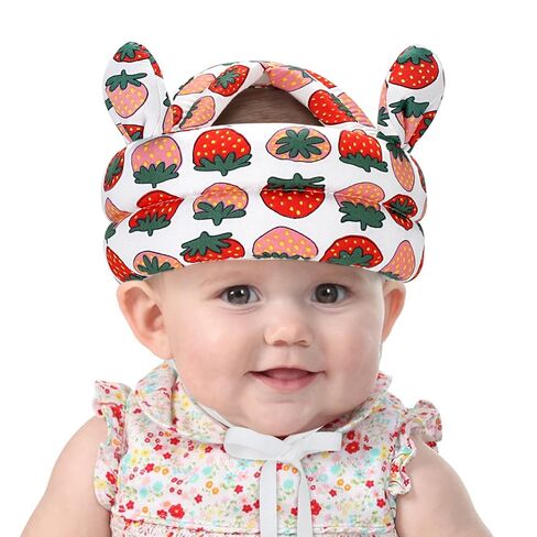 Accmor Baby خوذة حامية رأس تنفس لتنفس المشي زحف ، والرضع خفيفة الوزن قبعة حارس رأس السلامة CAP in Saudi Arabia