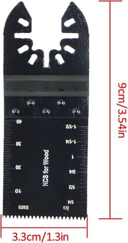 Munirater 100 PCS 30-90MM شفرات الأدوات متعددة الأدوات إصدار سريع تذبذب شفرات الأدوات متعددة الأدوات شفرات أدوات التذبذب in Kuwait