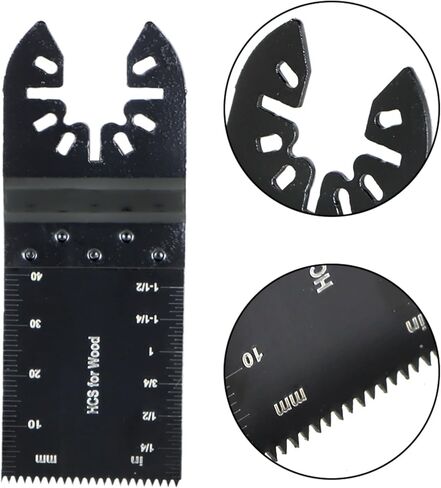 Munirater 100 PCS 30-90MM شفرات الأدوات متعددة الأدوات إصدار سريع تذبذب شفرات الأدوات متعددة الأدوات شفرات أدوات التذبذب in Kuwait