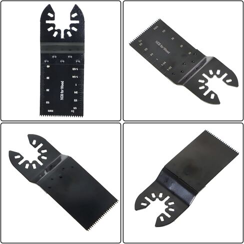 Munirater 100 PCS 30-90MM شفرات الأدوات متعددة الأدوات إصدار سريع تذبذب شفرات الأدوات متعددة الأدوات شفرات أدوات التذبذب in Kuwait