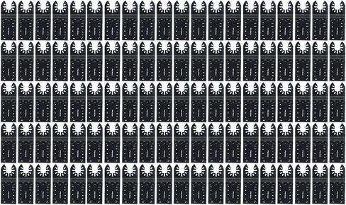 Munirater 100 PCS 30-90MM شفرات الأدوات متعددة الأدوات إصدار سريع تذبذب شفرات الأدوات متعددة الأدوات شفرات أدوات التذبذب in Kuwait