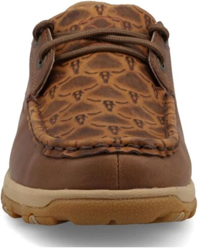 Twisted X Women's Boat Shoe Driving Moc, Moc Toe with CellStretch in Saudi Arabia