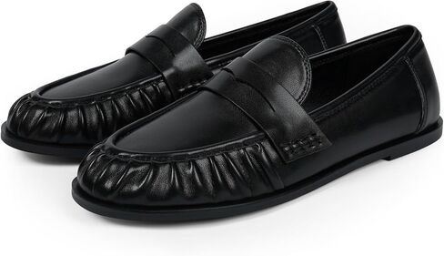 Penny Loafers for Women Flats Shoes Women Dressy Comfortable Moccasins Womens Slip on Loafers Shoes Comfortable Work Flats in Saudi Arabia