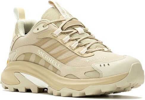 Merrell Women's Moab Speed 2 Gore-Tex Hiking Shoe, Khaki, 8 in Saudi Arabia