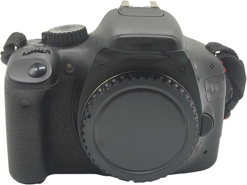 2 حزمة غطاء الجسم الأمامي وغطاء غطاء العدسة الخلفية متوافقة مع عدسات Canon EOS EF/EF-S ، يناسب EOS Rebel T7 ، T6 ، T5 ، 90D ، 80D ، 77D ، 70D ، 60D ، 5D ، 6D ، 7D ، 1DX ، 200D ، SL3 ، SL2 ، T8I ، T7I ، T6I ، in Saudi Arabia