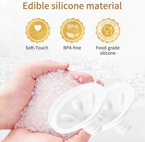2Pcs Flange Cushion Insert Massage Pad Compatible with Spectra S1 S2 Breast Pump, for 24mm Shields, Reduce Nipple Tunnel Down to Correct Size (21mm) in Saudi Arabia