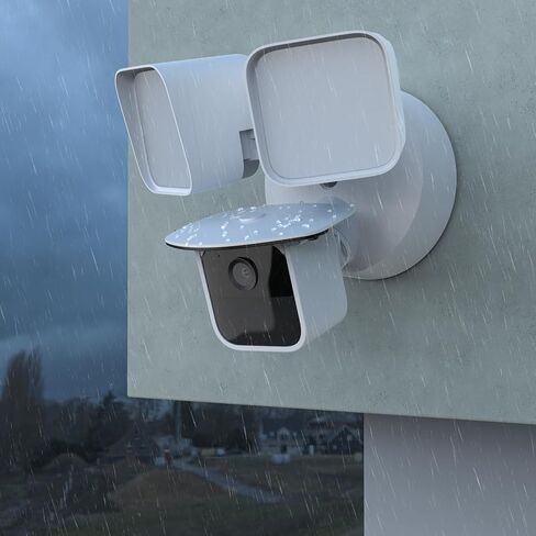 HOLACA Sun Rain Shade Camera Cover for Blink Wired Floodlight Camera (Black) in Saudi Arabia