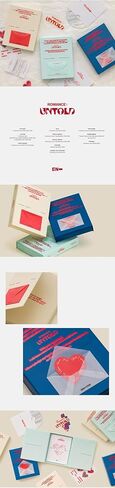 ENHYPEN : Romance Untold 2nd Full Album (Concessio Version) CD-R+Photobook+Photocard A+Photocard B+Poster+Sticker+Postcard+Letter+Paper Rings+Album Logo Sticker in Saudi Arabia