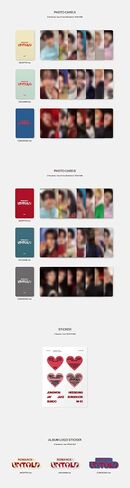 ENHYPEN : Romance Untold 2nd Full Album (Concessio Version) CD-R+Photobook+Photocard A+Photocard B+Poster+Sticker+Postcard+Letter+Paper Rings+Album Logo Sticker in Saudi Arabia