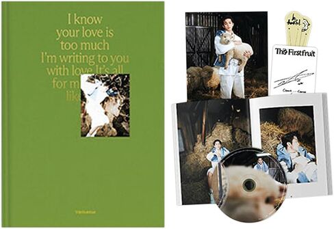 مارك - الألبوم الأول The Firstfruit Photobook - Ver ver. كتاب الصور R + إشارة مرجعية + صورة صور + بطاقة صور + 4 كرات ضوئية إضافية in Saudi Arabia