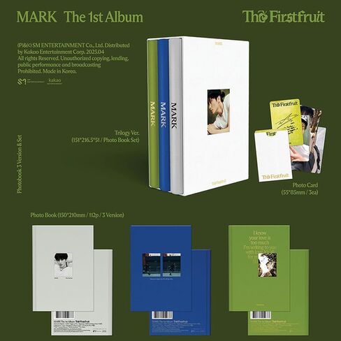 مارك - الألبوم الأول The Firstfruit Photobook - Ver ver. كتاب الصور R + إشارة مرجعية + صورة صور + بطاقة صور + 4 كرات ضوئية إضافية in Saudi Arabia