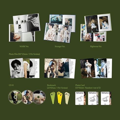 مارك - الألبوم الأول The Firstfruit Photobook - Ver ver. كتاب الصور R + إشارة مرجعية + صورة صور + بطاقة صور + 4 كرات ضوئية إضافية in Saudi Arabia